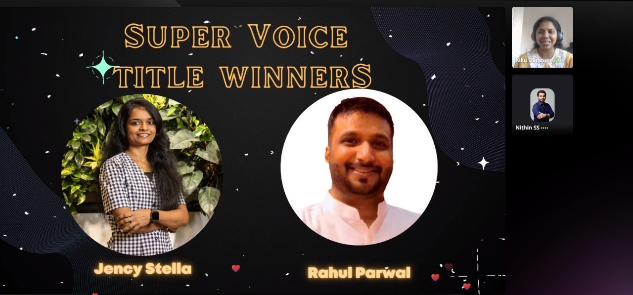 Experience Report – Super Voice 2022 - Rahul's Testing Titbits