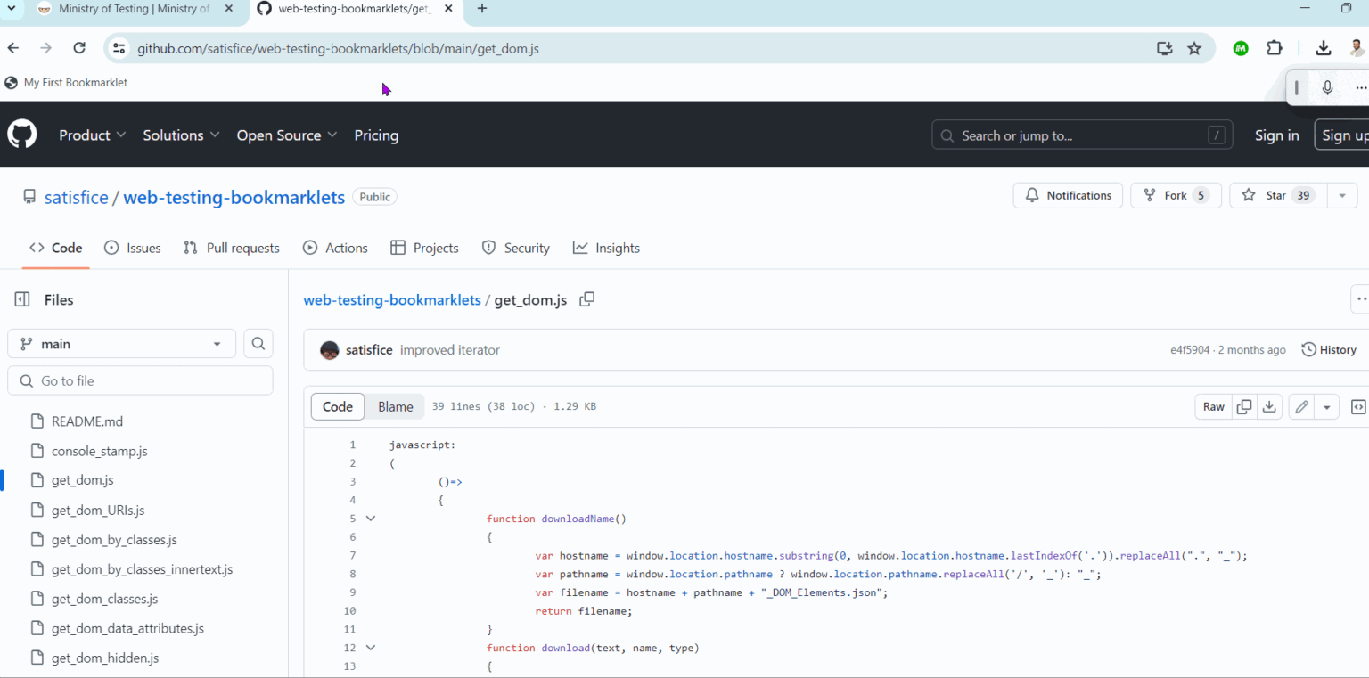 Web Testing Hack – Using Bookmarklets to Supercharge Your Testing Power ...