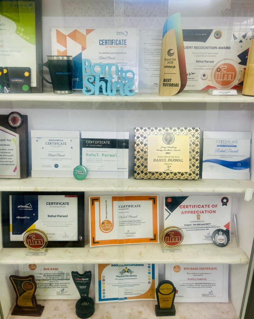 Wall of Fame - Rahul Parwal