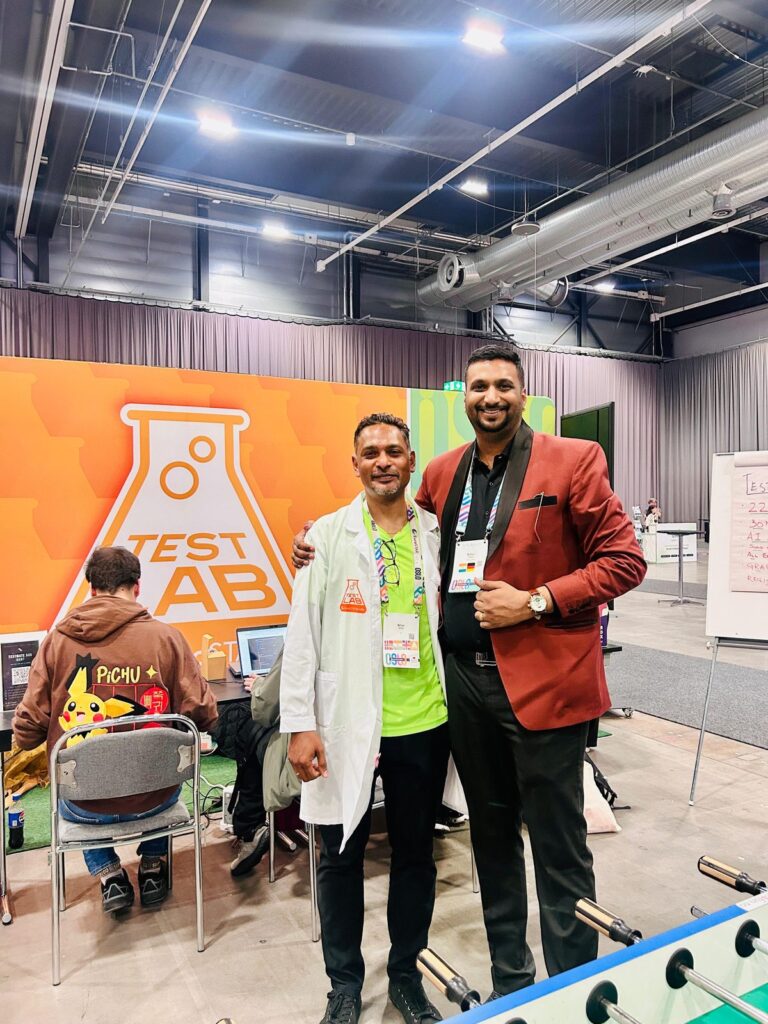 The TestLab booth at EuroSTAR 2026 in Oslo
