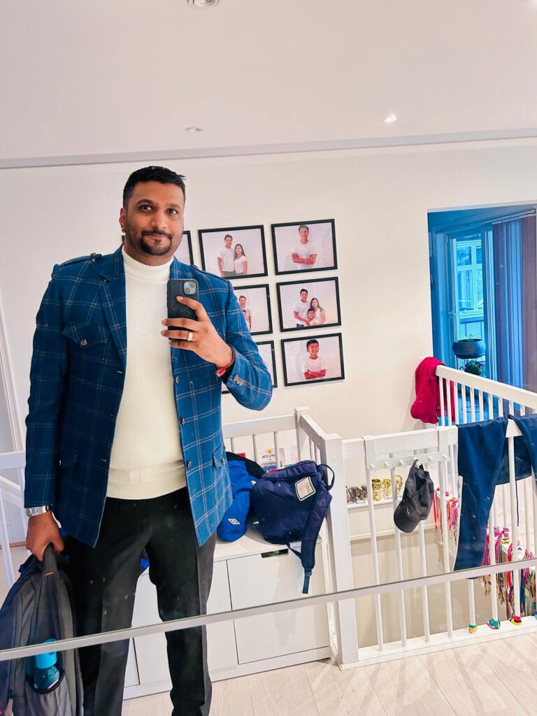 Rahul Parwal in his Oslo hotel room before the EuroSTAR 2026 tutorial