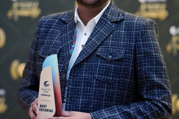 Rahul Parwal with EuroSTAR 2025 Best Tutorial Award